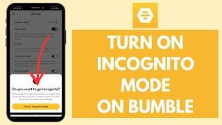 How to Go Incognito Mode on Bumble (2024)