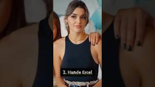 Top 10 most beautiful Turkish girls #beautiful #turkey #shorts #ytshorts #top10 #handeerçel