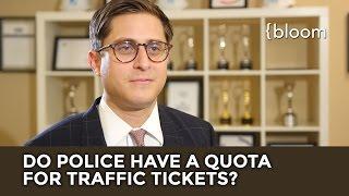 New Orleans Traffic Lawyer Answers: Do Police Have a Quota for Traffic Tickets?