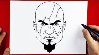 How to Draw Kratos God Of War