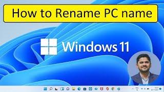 How to rename PC name on Windows 11