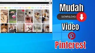 Tips Cara Download Video di Pinterest di Laptop / PC