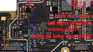 REDMI 7 DEAD 0.008 HALF SHORT LCD LIGHT SOLUTION HANG ON LOBO EMMC AND CPU REBALL