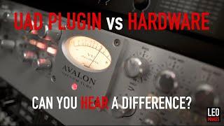 Comparing a Unison (UAD) plugin to my real Avalon 737