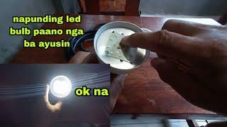 Paano ayusin ang napunding LED bulb