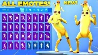 *NEW* PEELY SKIN SHOWCASE WITH ALL FORTNITE DANCES & NEW EMOTES! (Fortnite Season 8 Skin)