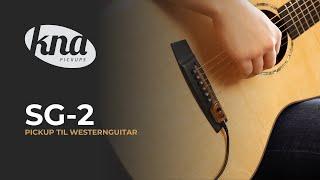 KNA Pickups SG-2 pickup til westernguitar: Adam Snyder