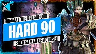 "SOLO SAMAR GEMCURSED" Hard 90 Bommal The Dreadhorn Team | RAID: Shadow Legends