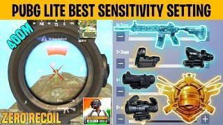 PUBG Mobile Lite Best Sensitivity settings for accurate Headshots after 0.21.1 update