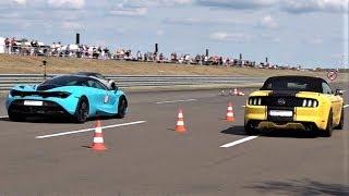 Ford Mustang GT vs McLaren 720S vs Audi RS6 vs Mercedes SLS