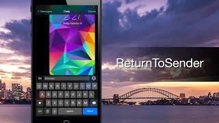 ReturnToSender turns the "return" key into a "Send" key in Messages - iPhone Hacks