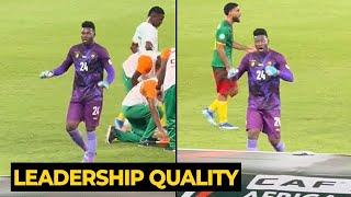 Andre Onana motivated his teammates despite several mistakes vs Senegal | Manchester United News