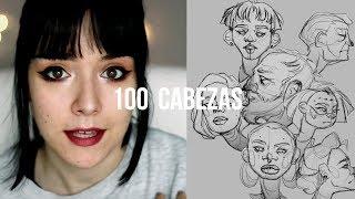 DIBUJO 100 CABEZAS | ¿Se puede dibujar mejor en 5 días?