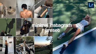 Minimal Instagram | Instagram feed | lightroom presets | instagram photos