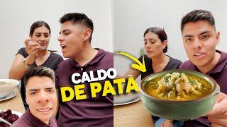 Le llevo a KIKE JAV a una HUECA DE COMIDA TIPICA  | Kerly Moran