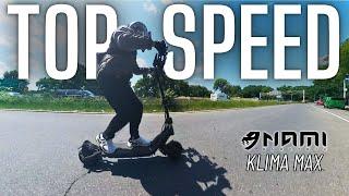 Nami Klima Max GPS Top Speed + Stance Tips! | eScooter Ride POV [4K]