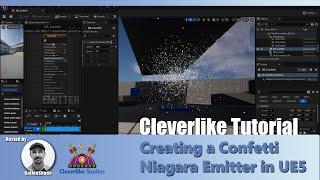 Creating a Niagara Confetti Emitter in Unreal Engine