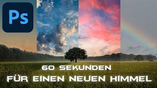 Himmel austauschen 2021 - PHOTOSHOP -  Tutorial Deutsch Anfänger Guide