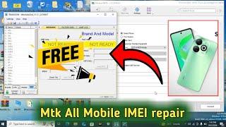 MediaTek All Mobile IMEI Repair Free Tool Mtk Cpu All Mobile Network Repair️  Infinix Oppo Tecno