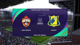 PES 2021 | CSKA Moscow vs Rostov - Russia Premier League | 08/11/2020 | 1080p 60FPS