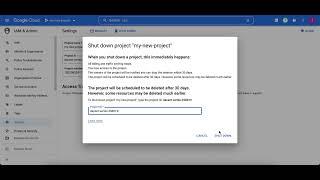 Google Cloud Platform (GCP): How to Delete a Project