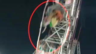 Anathapuram Exhibition Giant Wheel Accident || People Falls of From The compartment Of A Giant Wheel