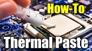 How to Correctly Apply Thermal Paste to CPU or GPU - Best Method