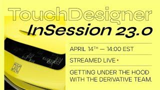 TouchDesigner InSession with Ana Herruzo - April 14th 2023