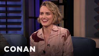 Taylor Schilling Looked Like Gumby When She Was 16 | CONAN on TBS