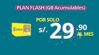 Plan Flash 29.90 de Bitel 2024 #bitel