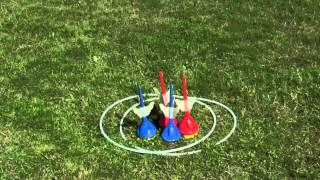 35-7159 Triumph Sports USA Glow In The Dark Lawn Darts