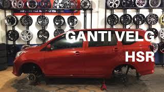 DAIHATSU SIGRA JADI KEREN TANPA GANTI BAN - MODIFIKASI DAIHATSU SIGRA PAKAI VELG HSR WHEEL RING 14