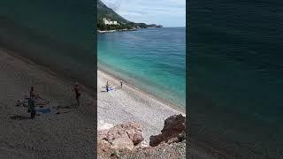 Kamenovo beach Budva #montenegro #beach #budva #travel