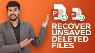 How to Recover Unsaved/Deleted PowerPoint Presentation | PowerPoint Recovery