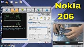 How To Flash Nokia 206 RM - 872 Network Solution by ATF Box