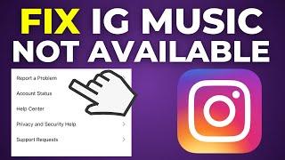 How To Fix Instagram Music Isn't Available In Your Region (2024)