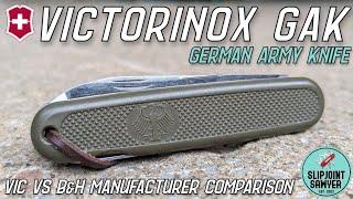 Victorinox GAK German Army Knife 0.8770.04 - Manufacturer Comparison Vic vs B&H