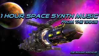 1 Hour Space Synth Music from The 1990s HD