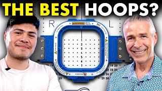 Don't Embroider WITHOUT these Hoops... Mighty Hoops Review | Embroidery Machine for Beginners