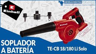 SOPLADOR EINHELL A BATERÍA INALÁMBRICO TE-CB 18/180 Li Solo - ARGENTINA | HERRAMIENTAS PERGAMINO