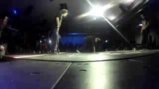 Juste Debout Italy 2014 | 1/4 Final House | Nikten & Nikita VS ????