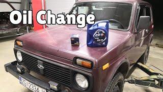 How to Change Your Oil on Lada Niva