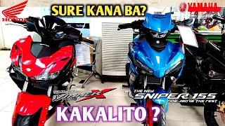 KAKALITO? HONDA WINNERX 150 VS YAMAHA SNIPER 155 STANDARD , PRICE AND INSTALLMENT UPDATE