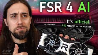 AMD FSR 4 is FINALLY going AI!! Maybe coming sooner than you think!