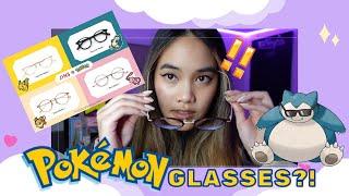 NEW Pokémon Glasses?! | Pokémon X Jins Eyewear Collab Try On