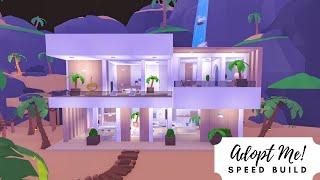 Sandbox Island - Modern Coastal Home Speed Build  Roblox Adopt Me!