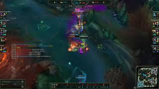 Singed Lures enemy team into false sense of victory only to escape on of hp.