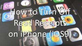 How to Turn Off Read Receipts on iPhone and iPad