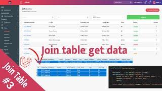 Join two table and display data in laravel 9 | HR Estimate