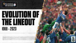 EVOLUTION OF THE LINEOUT  | 1967 - 2023